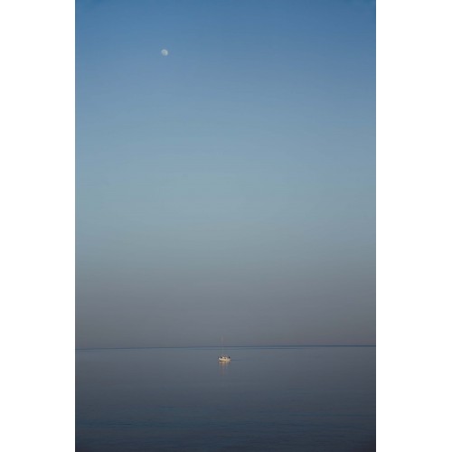 THE MOON, THE BOAT AND THE MAN