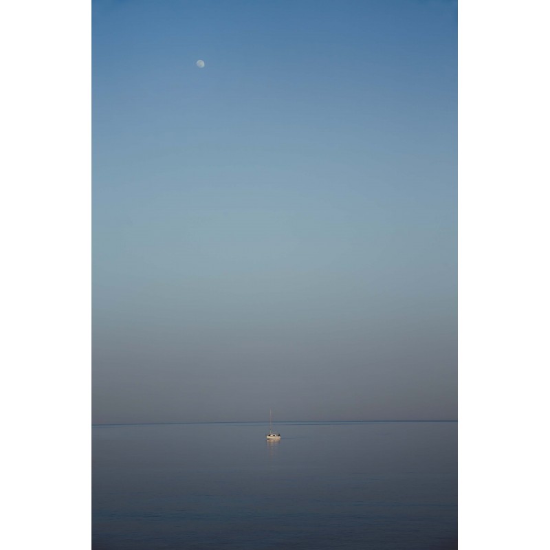 THE MOON, THE BOAT AND THE MAN