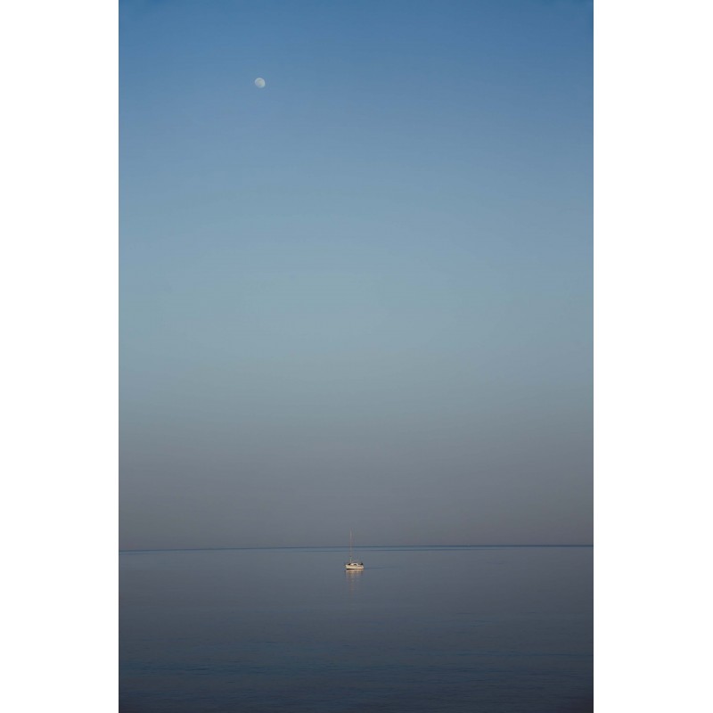 THE MOON, THE BOAT AND THE MAN